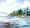 Beautiful Red Boat Watercolor painting by Elinor Carbone @ Stu-Art Supplies