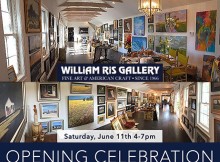 William Ris Gallery Opening invitation